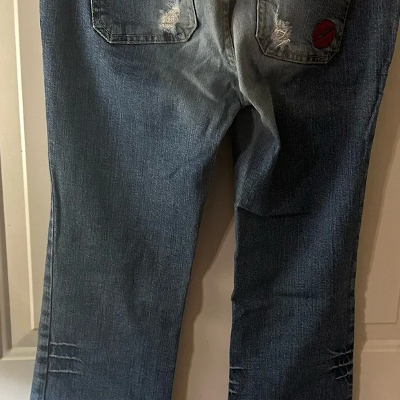 Fiorucci vintage angel and lips jeans - Picture 3 of 7